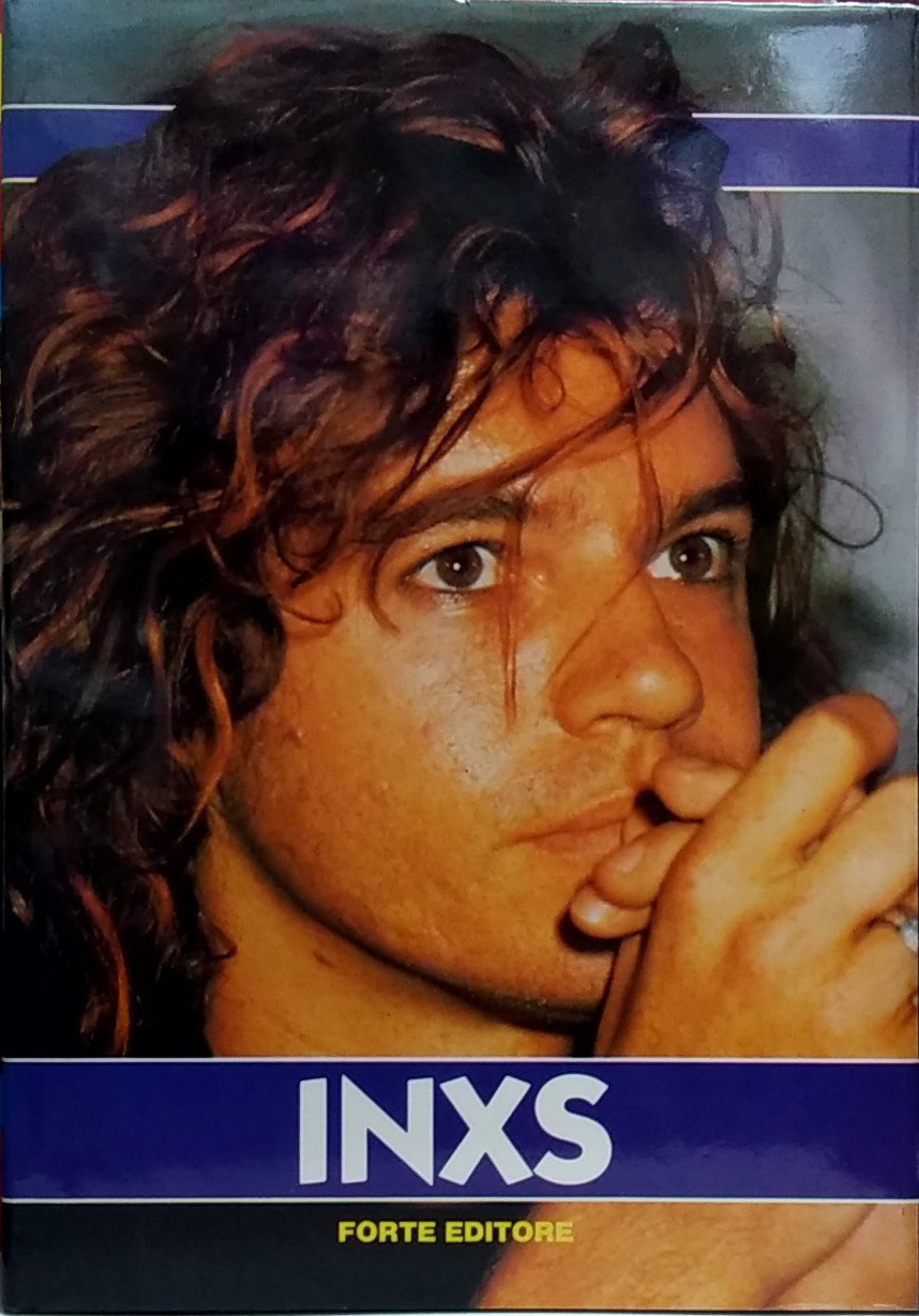 クリックポスト他不可インエクセス『INXS』大型写真集(イタリア語)1988年