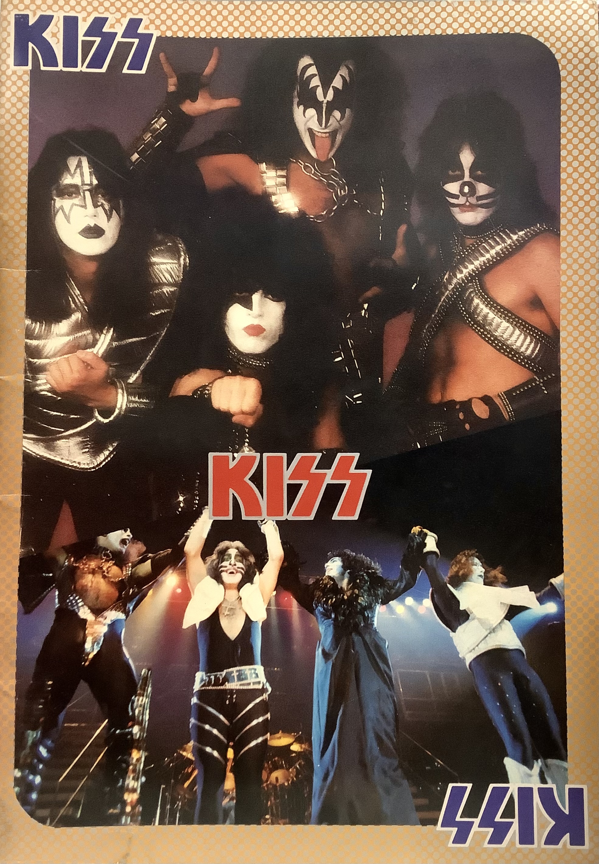 S/ツアーパンフレット/KISS/キッス/日本公演/1977年/初来日コンサート 